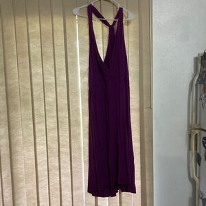 Lane Bryant Purple Maxi Dress